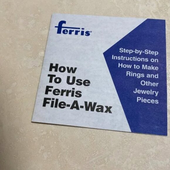 Carving Wax Ferris File-A-Wax Slices, 1Pound Assortment Purple Design Wax Model - Picture 6 of 6